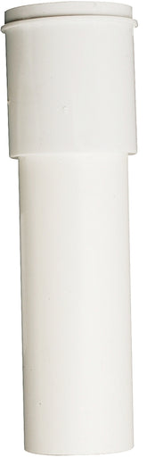 Plumb Pak PP911W Pipe Extension Tube, 1-1/2 x 1-1/2 in, 12 in L, Slip-Joint, Plastic, White